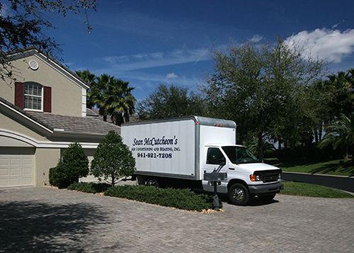 Sean McCutcheon's Air Conditioning truck - Sarasota